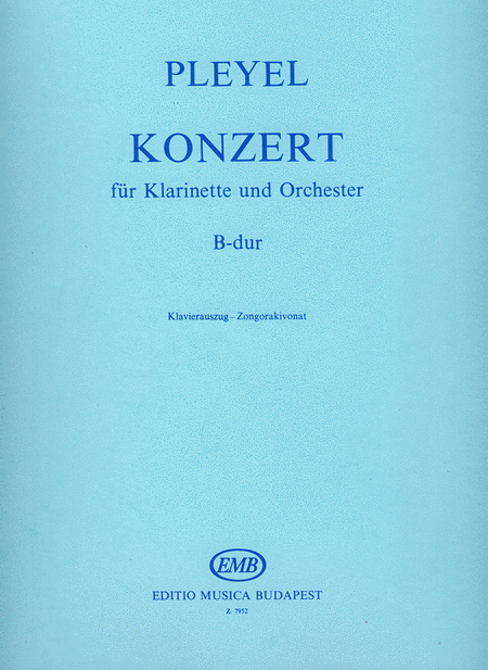 Konzert Fr Klarinette B-Dr
