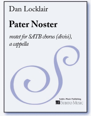 Pater Noster (Our Father) motet