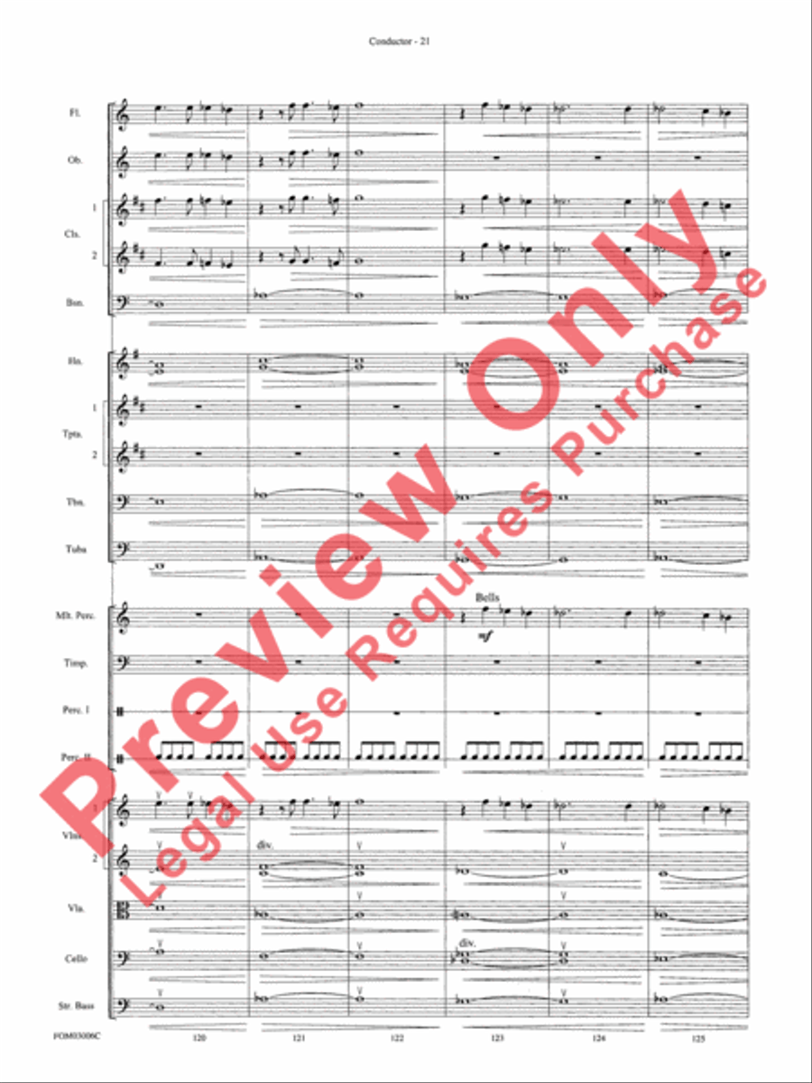 The Lord of the Rings: The Two Towers, Highlights from Full Orchestra scores gallery preview page 24