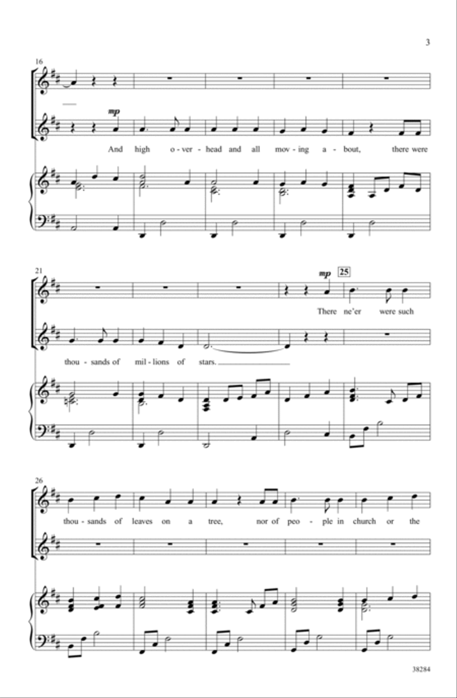 Star Dance Choir scores gallery preview page 2