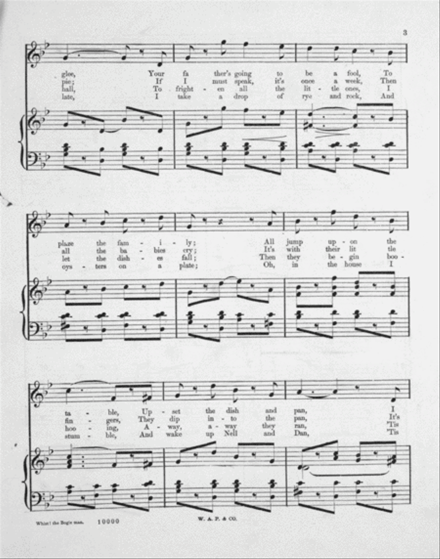 Whist! The Bogie Man Voice scores gallery preview page 3