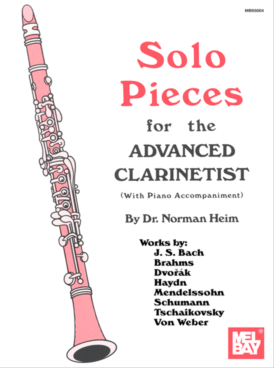 Solo Pieces for the Advanced Clarinetist Clarinet scores gallery preview page 1