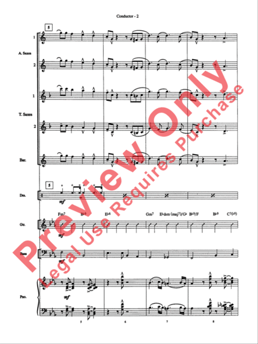 Let It Snow! Let It Snow! Let It Snow! Small Ensemble scores gallery preview page 3