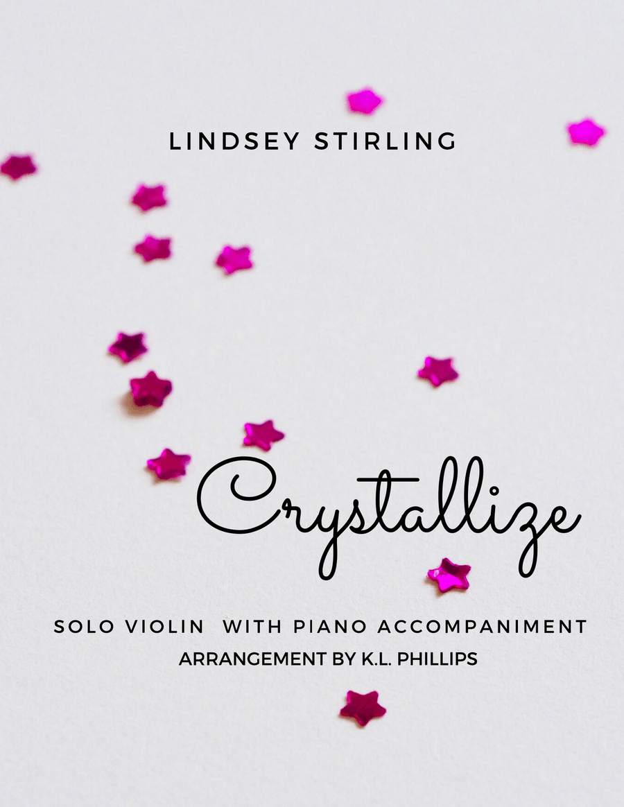 Crystallize Violin Solo scores gallery preview page 1