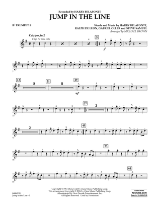 Jump in the Line - Bb Trumpet 1