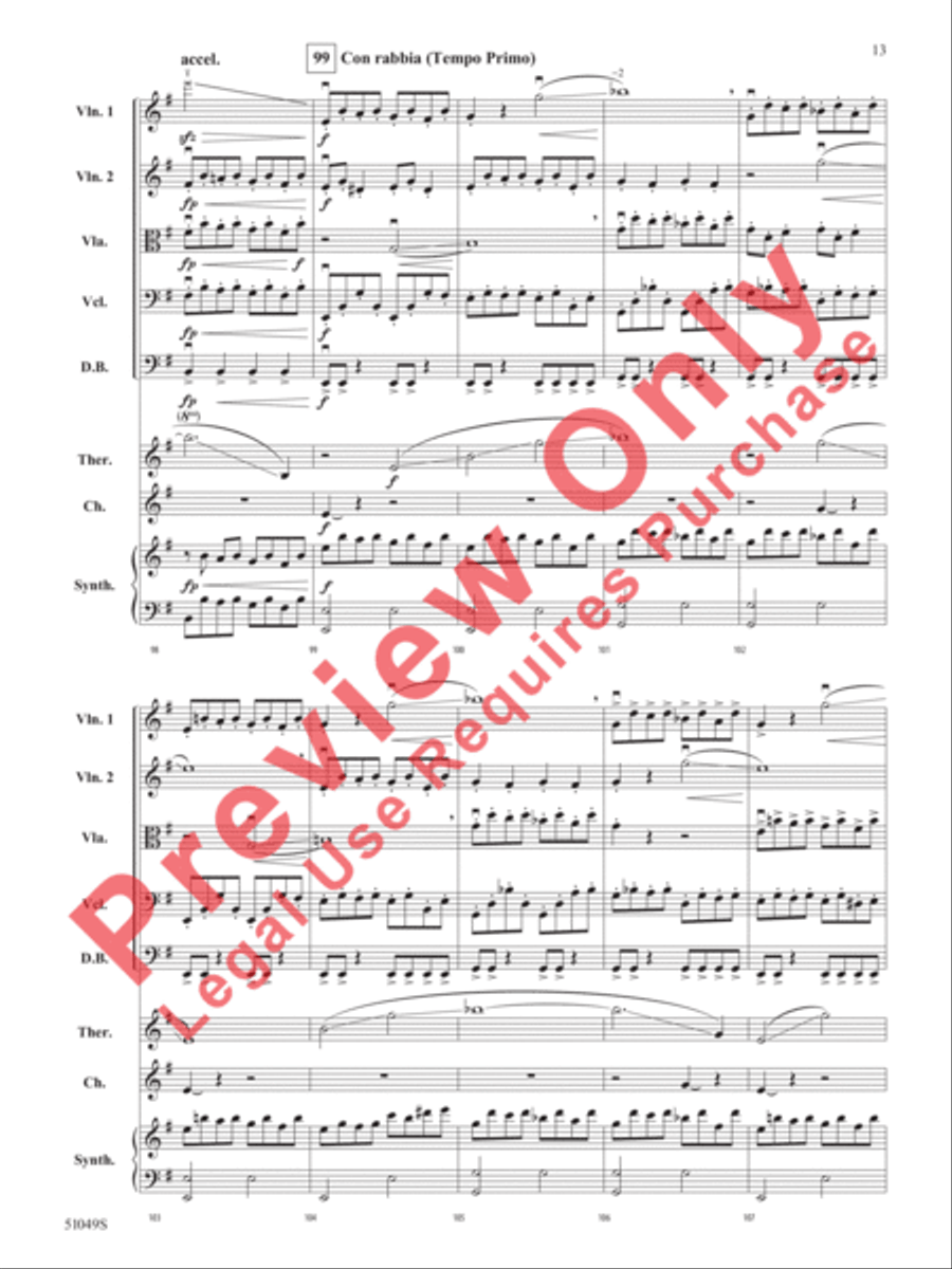 Graveyard Shift Graveyard Shift String Orchestra scores gallery preview page 14