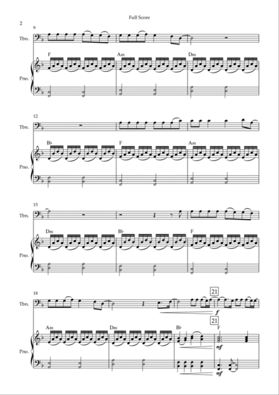 You Say You Say Piano scores gallery preview page 2