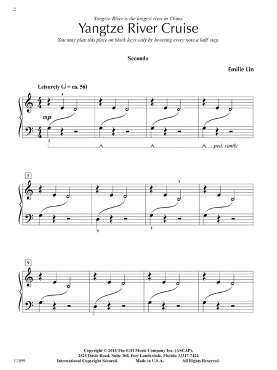 Yangtze River Cruise Small Ensemble scores gallery preview page 3