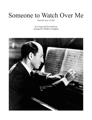 Book cover for Someone To Watch Over Me