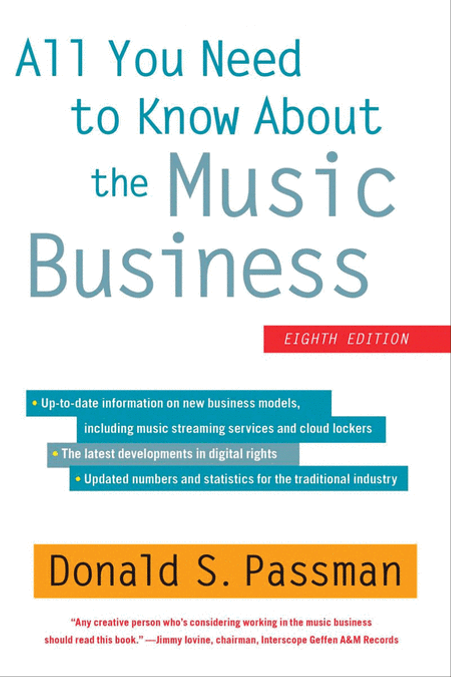 All You Need to Know About the Music Business - 8th Edition School and Community scores gallery preview page 1
