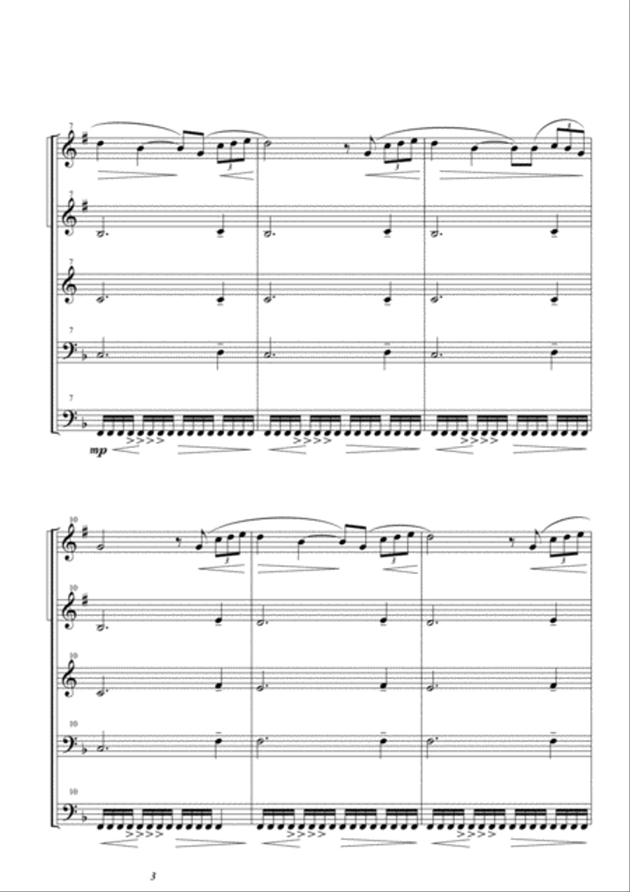 Chariots Of Fire from the Feature Film CHARIOTS OF FIRE Brass Ensemble scores gallery preview page 2