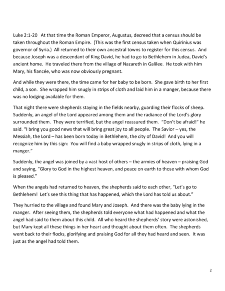 Poems and Carols Choir scores gallery preview page 2