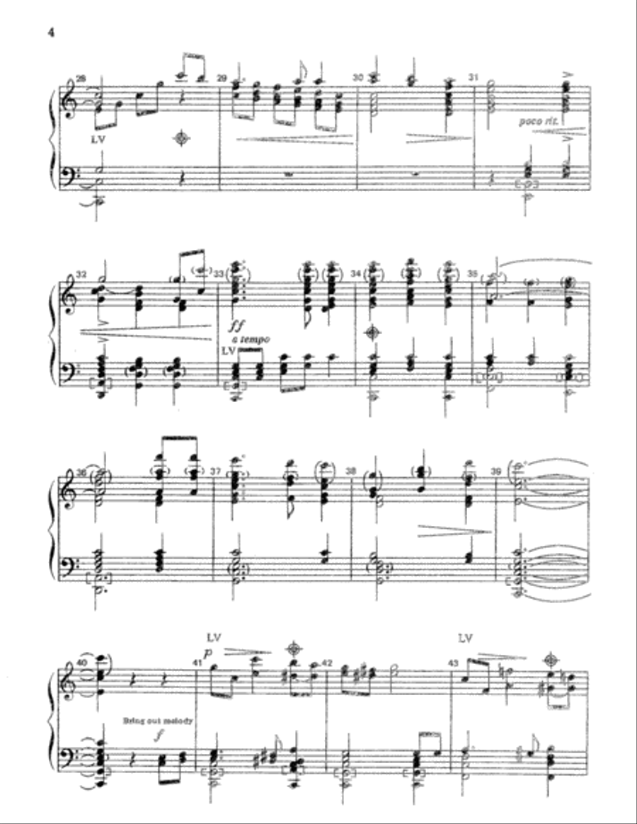 The Old Rugged Cross The Old Rugged Cross 5-Octaves scores gallery preview page 4