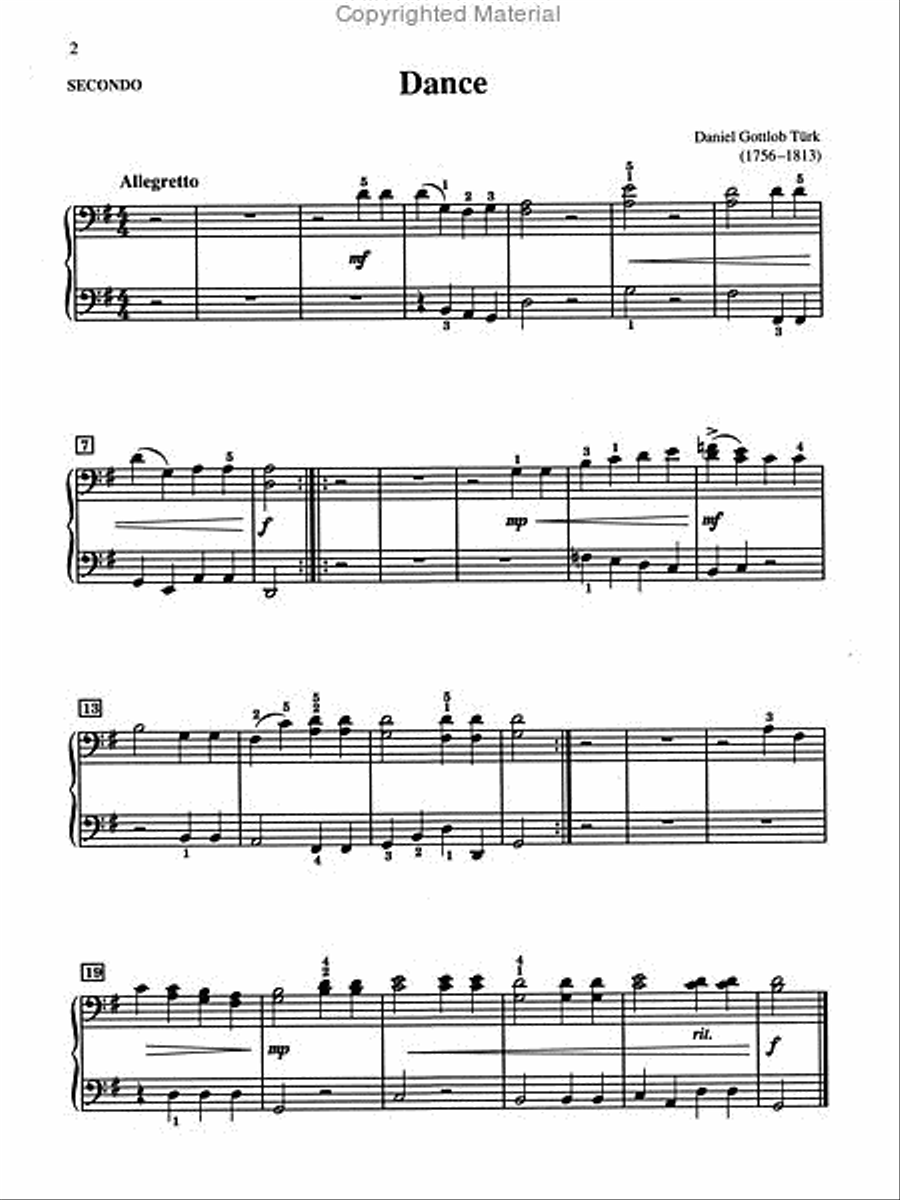 Duet Classics for Piano, Book 1 Small Ensemble scores gallery preview page 3
