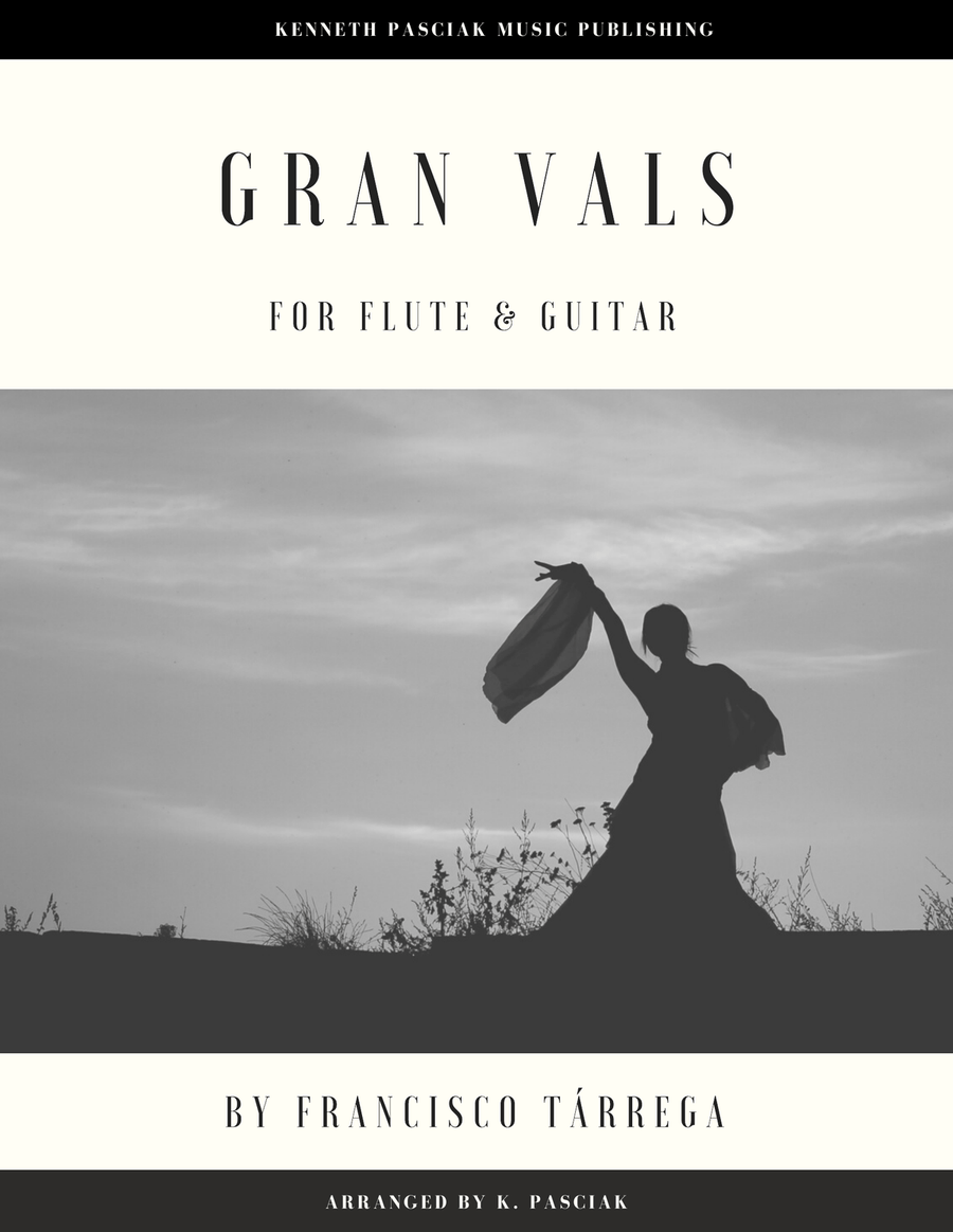 Gran Vals (for Flute and Guitar)