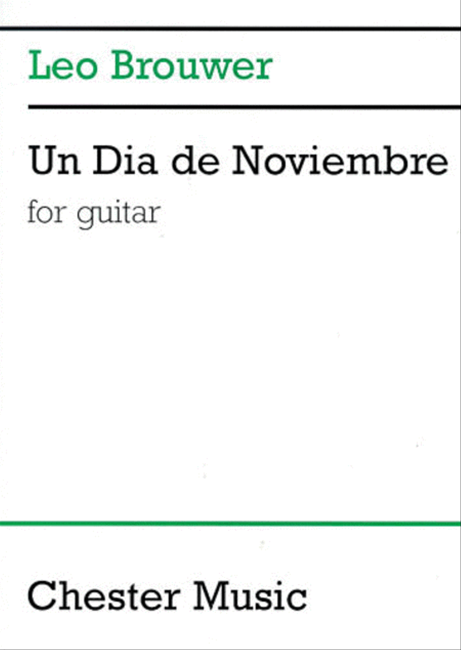 Un Dia de Noviembre Acoustic Guitar scores gallery preview page 1