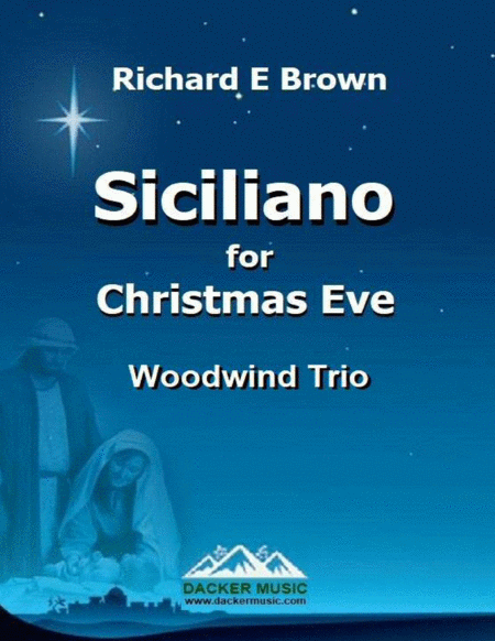 Siciliano for Christmas Eve - Woodwind Trio image number null