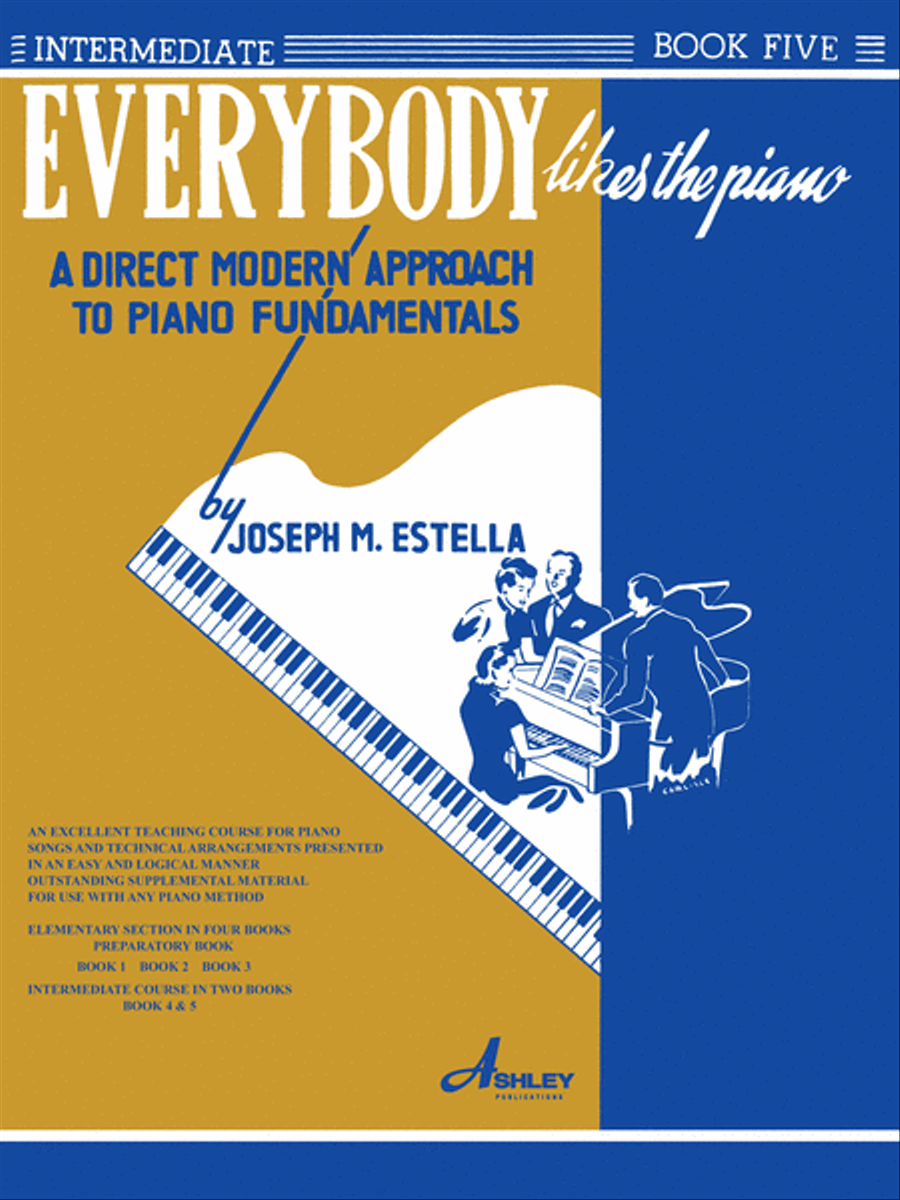 Everybody Likes the Piano Piano Method scores gallery preview page 1