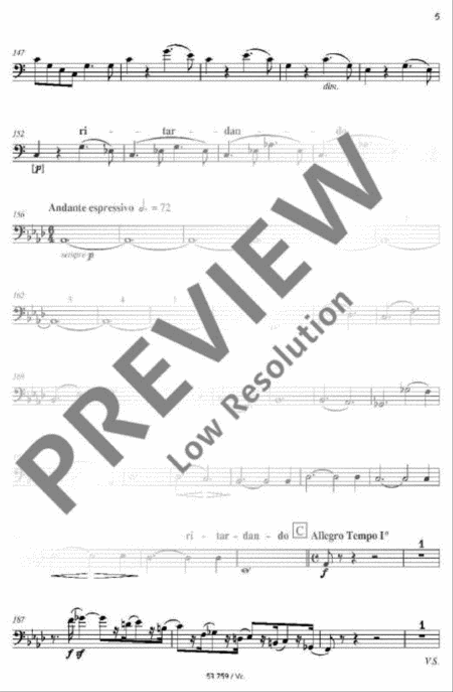 Concerto A minor Concerto A minor Oboe scores gallery preview page 4