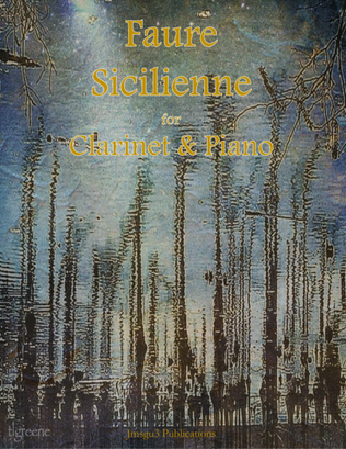 Book cover for Fauré: Sicilienne for Clarinet & Piano