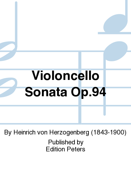 Violoncello Sonata Op. 94