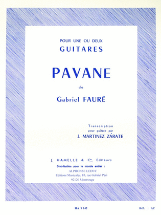 Book cover for Pavane Op.50