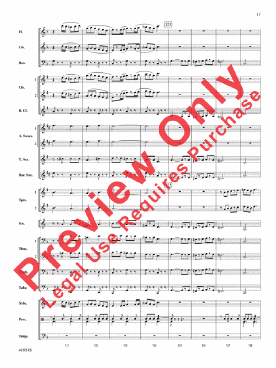 Hobo Train Concert Band scores gallery preview page 18