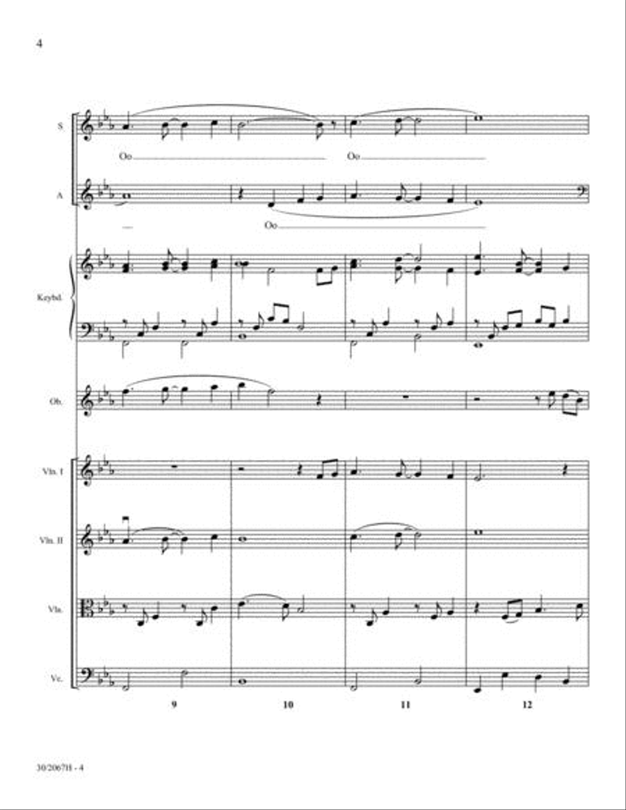 Inscription of Hope - Score and Parts Oboe scores gallery preview page 4