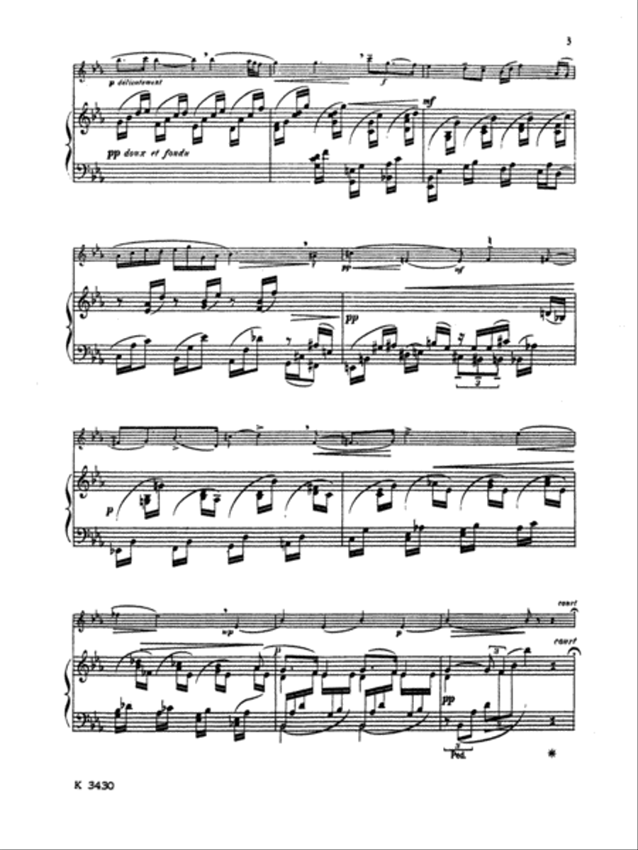 Enesco: Cantabile and Presto Part scores gallery preview page 3
