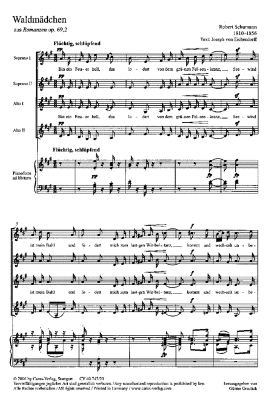 Waldmadchen Waldmadchen SSAA scores gallery preview page 1
