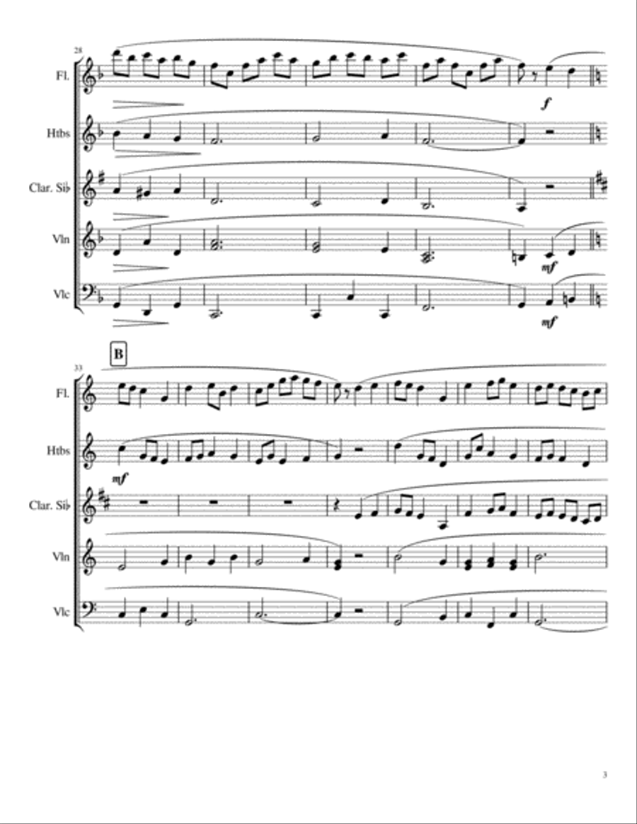 Souvenirs (Quintette, 2nd movement.) image number null