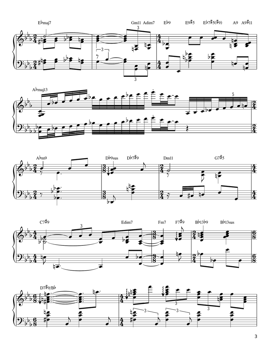 Misty Piano scores gallery preview page 3