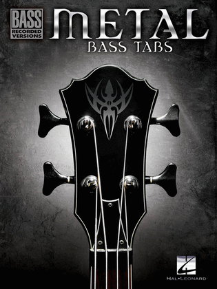 Book cover for Metal Bass Tabs