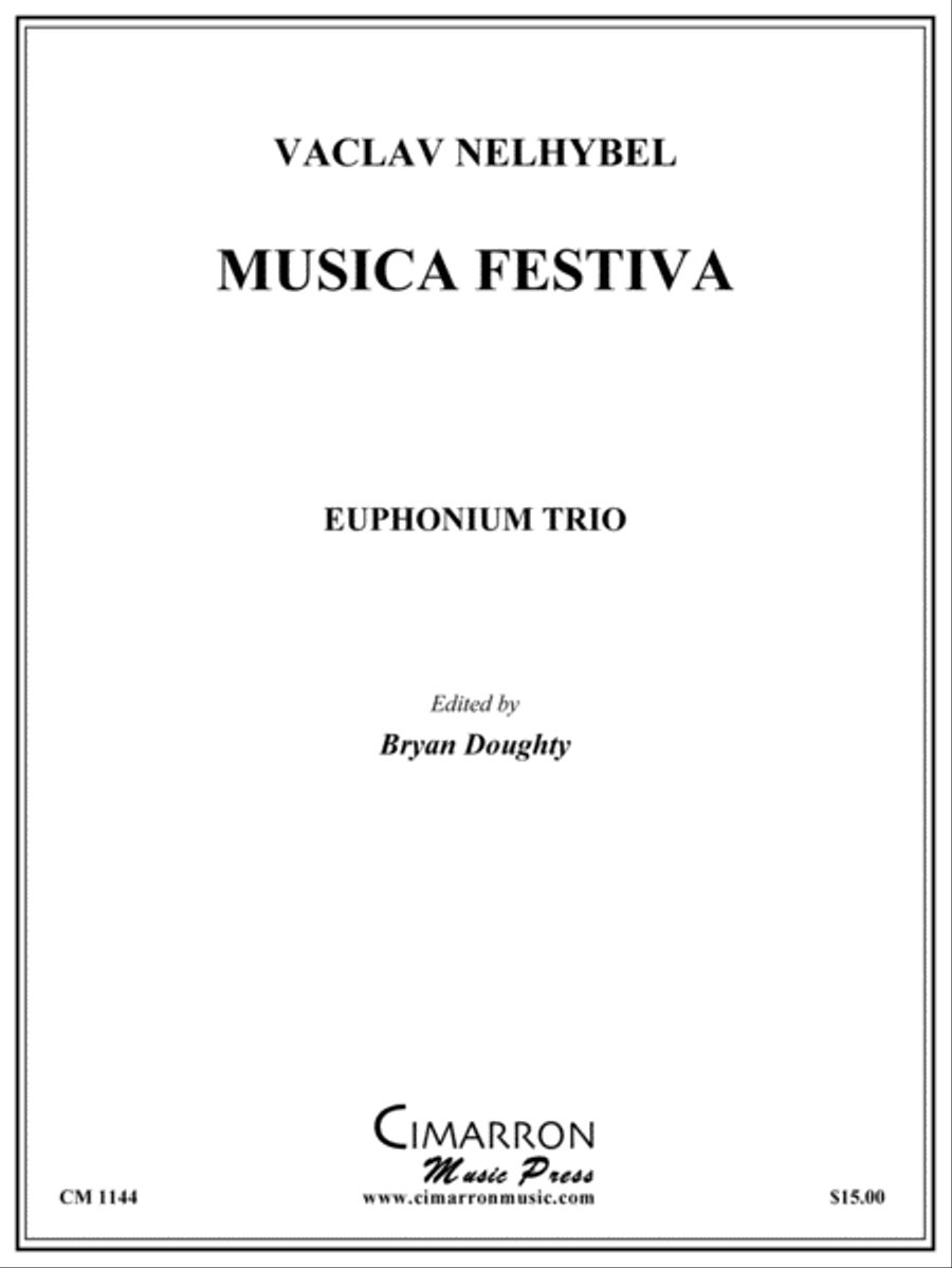 Musica Festiva Brass Trio scores gallery preview page 1