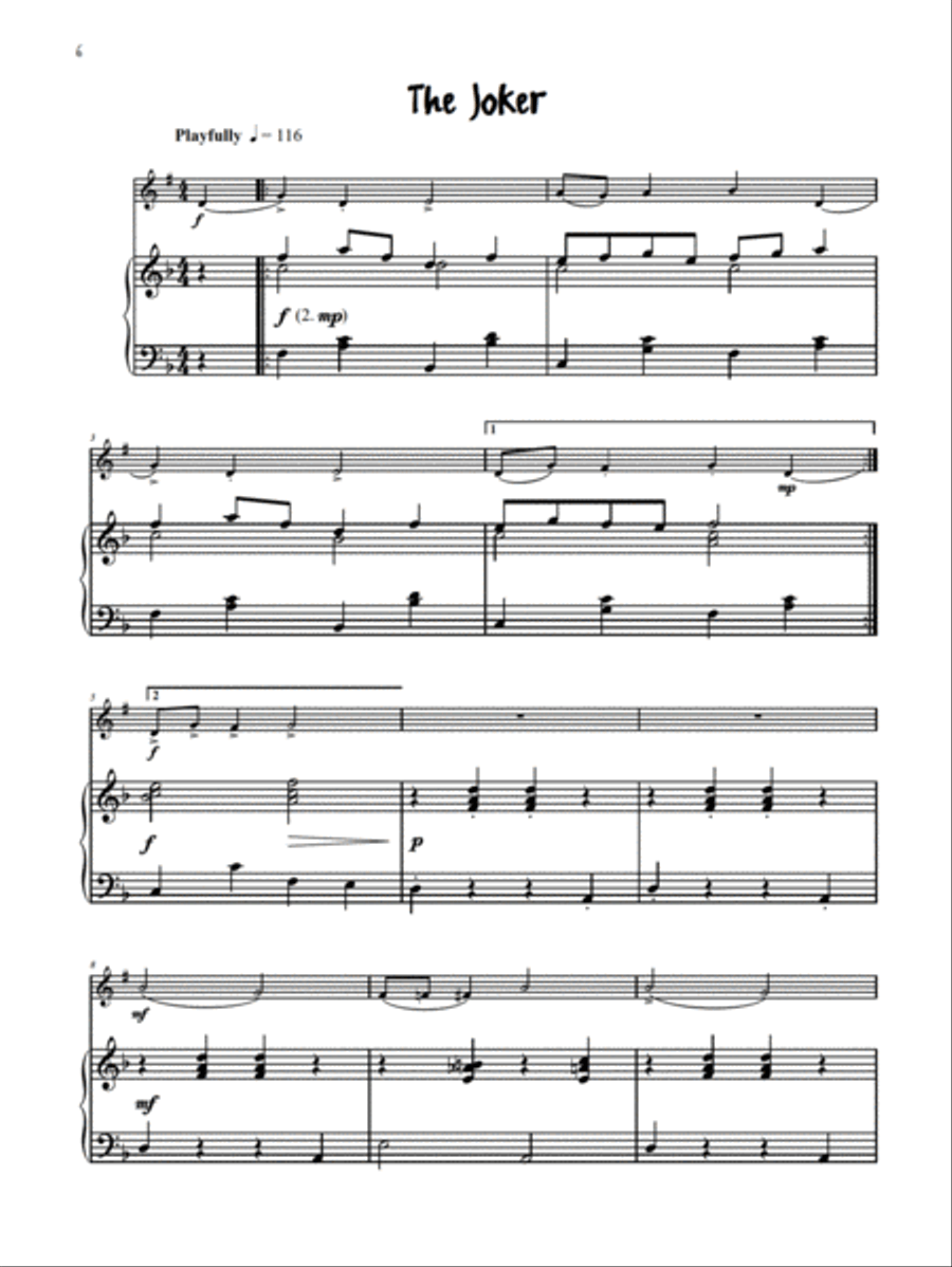 Really Easy Jazzin' About -- Fun Pieces for Trumpet Cornet scores gallery preview page 3