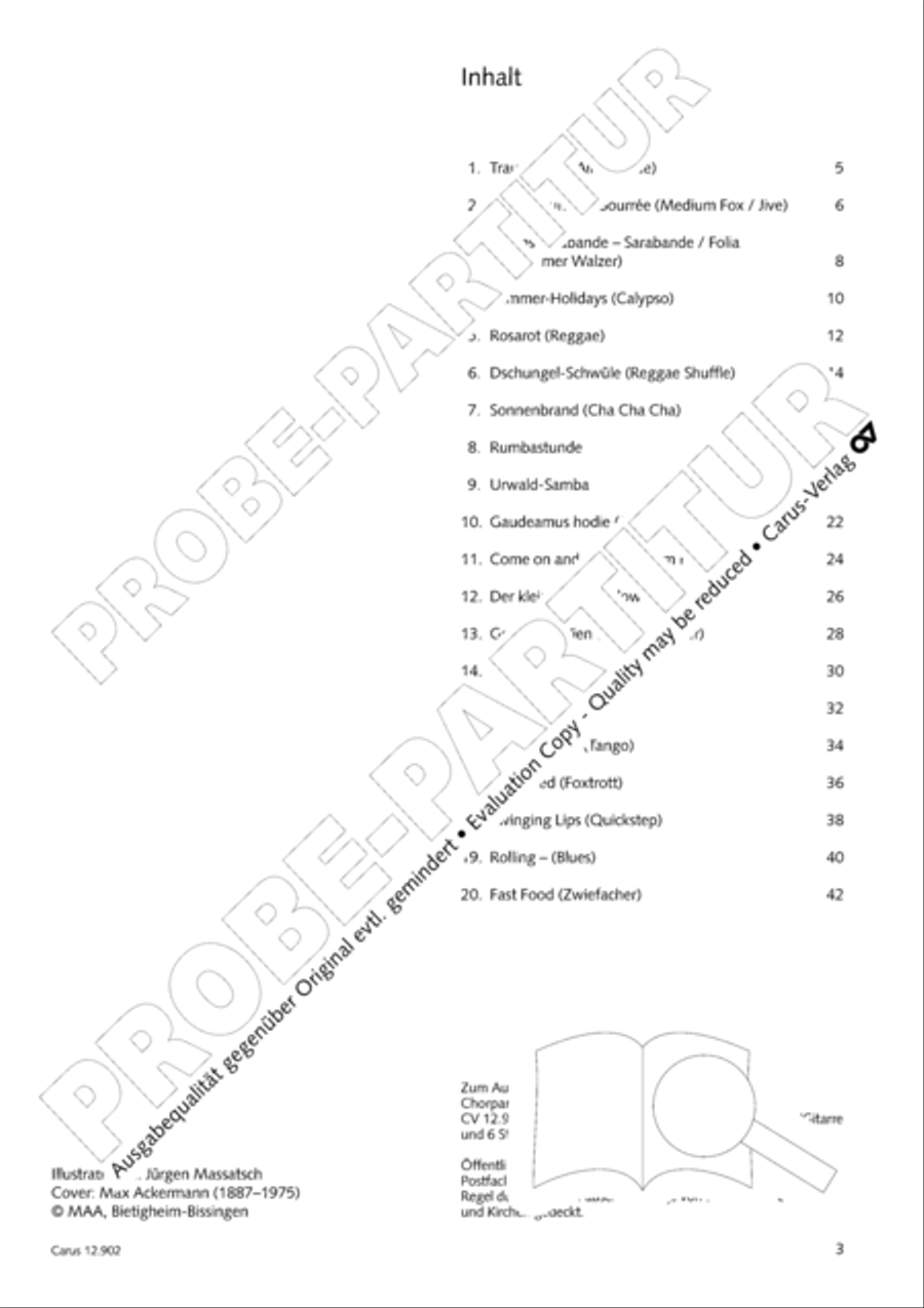 Gute-Laune-Kanons 4-Part scores gallery preview page 4