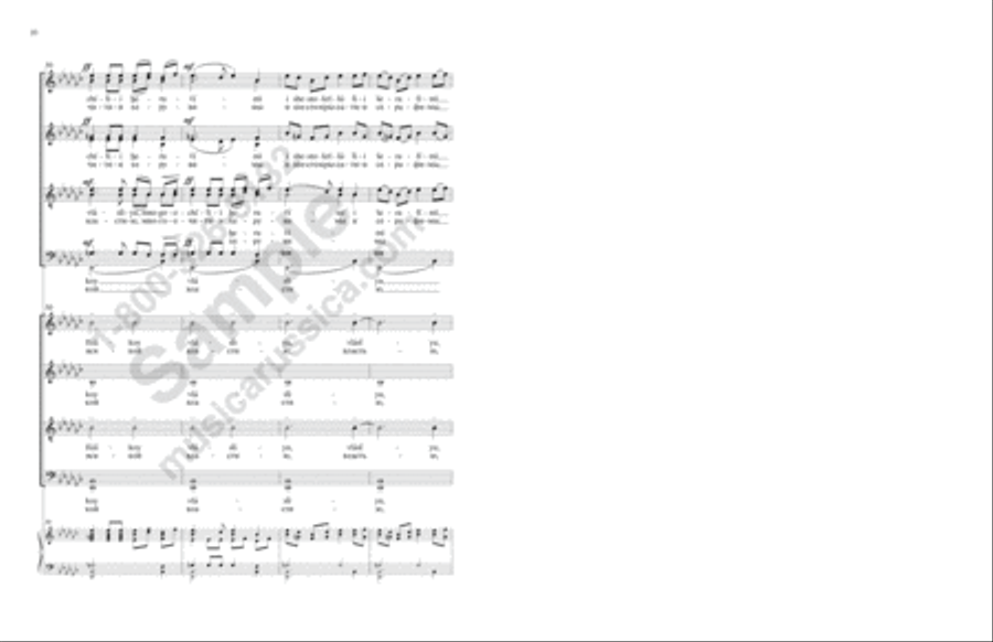 Let All Mortal Flesh 4-Part scores gallery preview page 9
