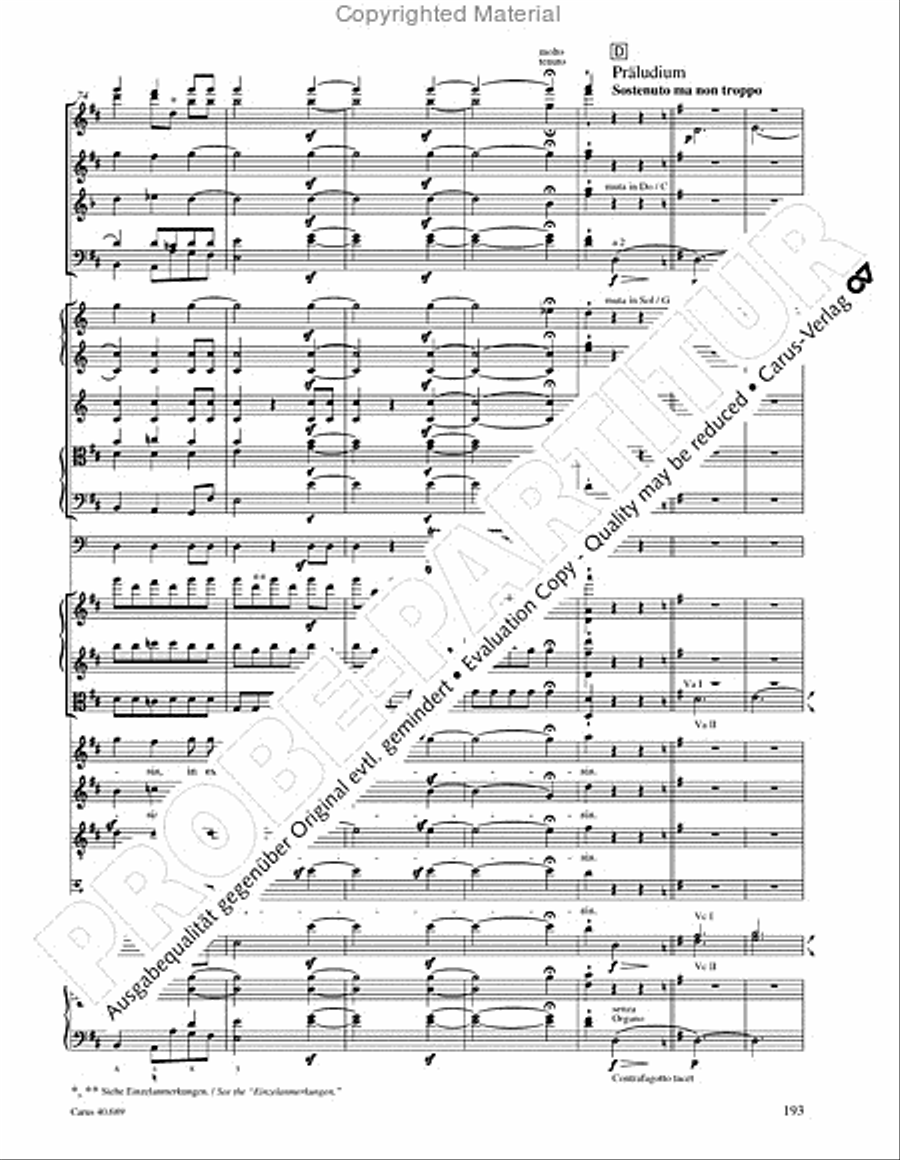 Missa solemnis Missa solemnis 4-Part scores gallery preview page 209