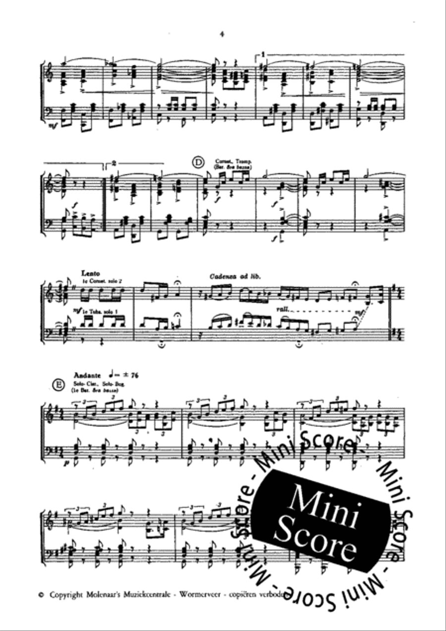 Pug Nose Concert Band scores gallery preview page 6