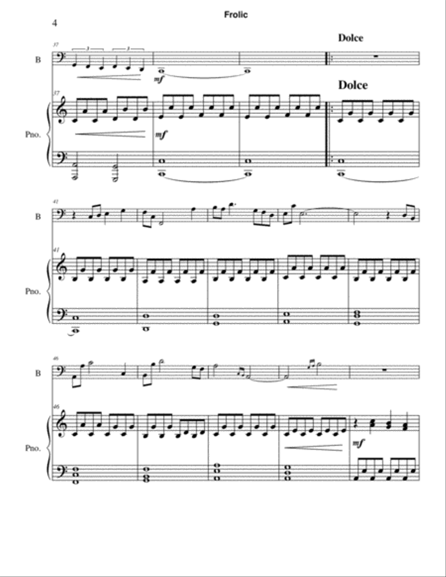 Frolic Frolic Bassoon scores gallery preview page 4