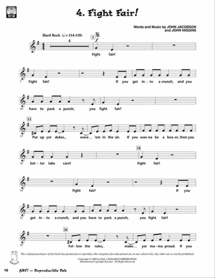 Arf! Arf! Choir scores gallery preview page 5