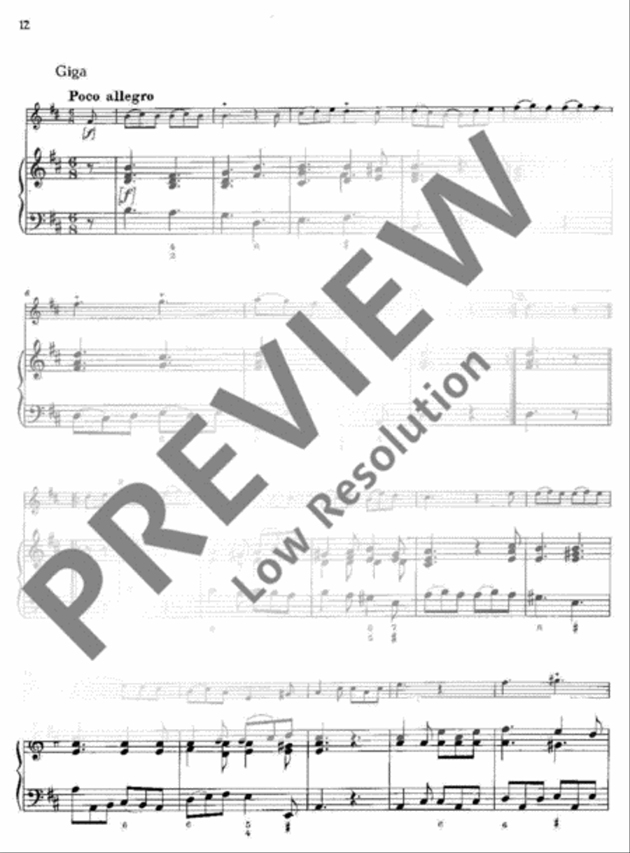 2 Sonatas 2 Sonatas Flute scores gallery preview page 13