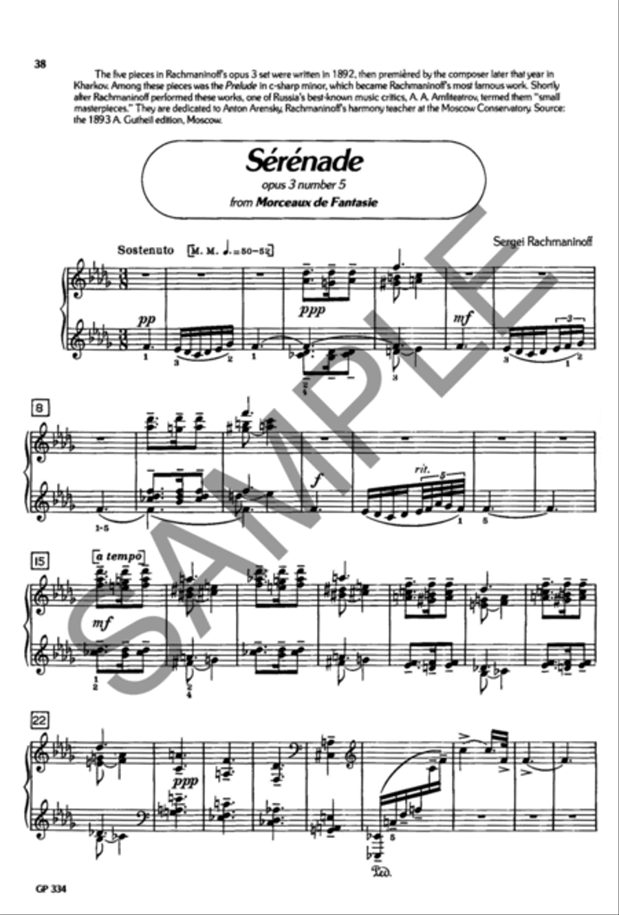 The Pianist's Book of Early Contemporary Treasures Piano Solo scores gallery preview page 3