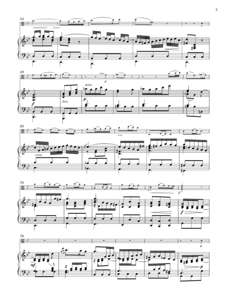 Ich Habe Genug (Viola & Piano)