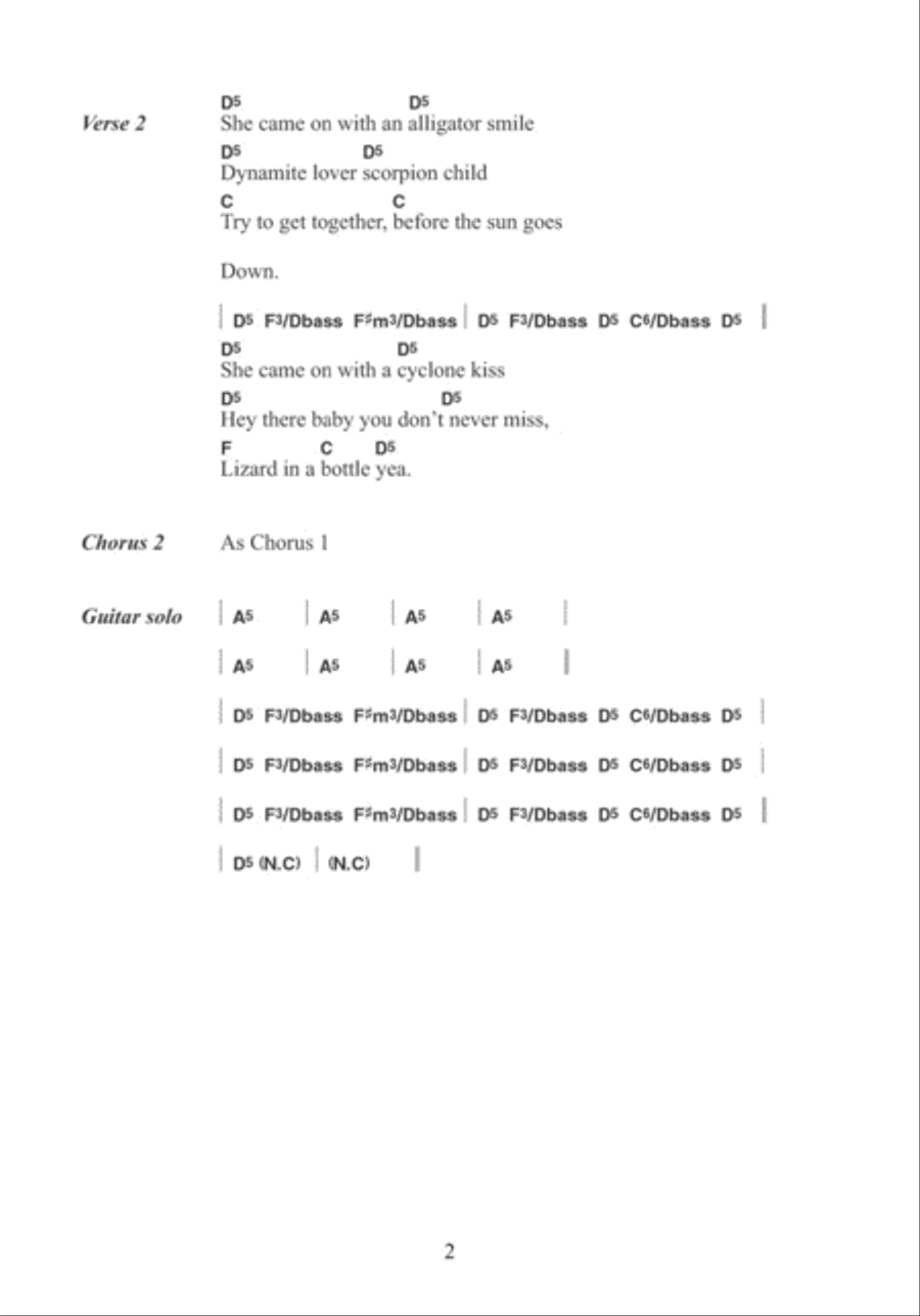Lil' Devil Guitar scores gallery preview page 2