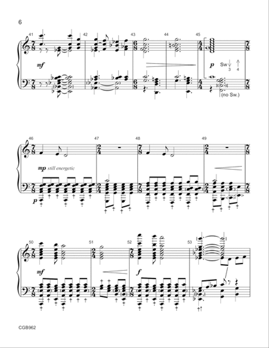All Creatures of Our God and King Handbell Choir scores gallery preview page 6
