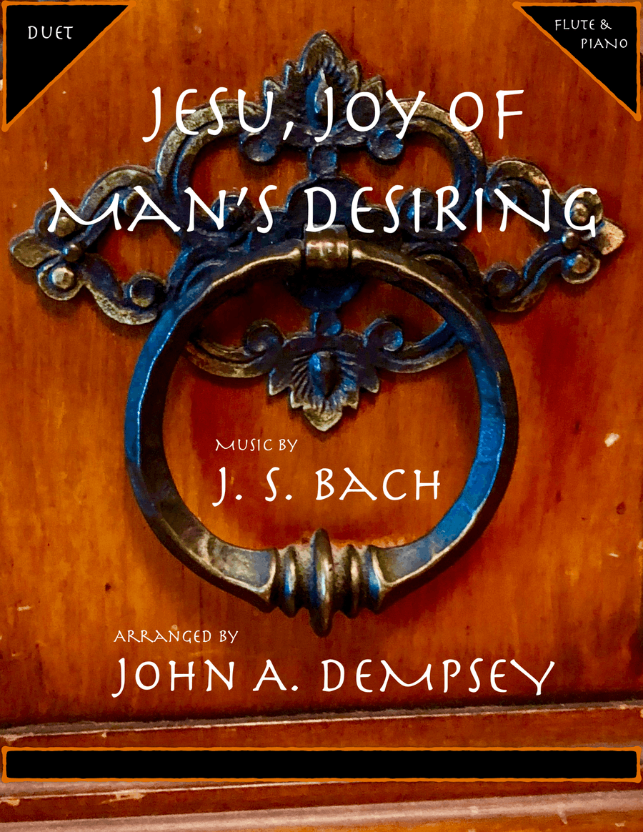 Jesu, Joy of Man's Desiring (Flute and Piano) Flute Solo scores gallery preview page 1