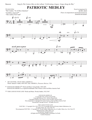 Patriotic Medley - Bassoon