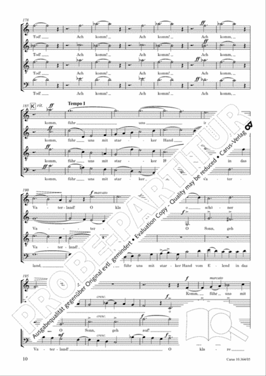 Rorate coeli 4-Part scores gallery preview page 11