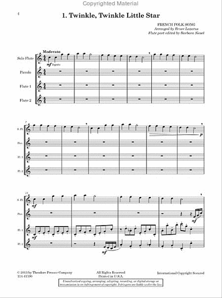 The Green Golly Collection Chamber Music scores gallery preview page 2